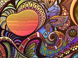 The Life in Technicolor Ketubah