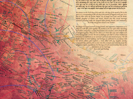 The New York Map Ketubah