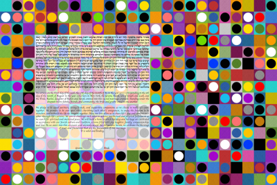 The Circles And Squares Ketubah